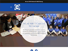 Tablet Screenshot of ncaenbctcaucus.com